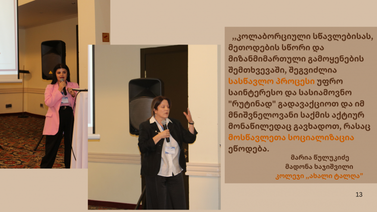 ,,ინტეგრირებული პროგრამები – მიღწევები, გამოწვევები და პერსპექტივები“